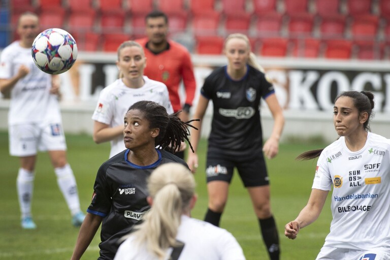 Repris: 1-1 mellan Växjö DFF och Sundsvall – se matchen i efterhand