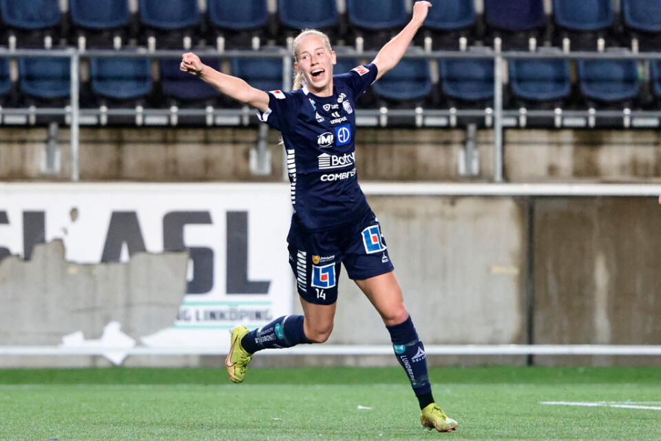 Amalie Vangsgaard lämnar Linköping.