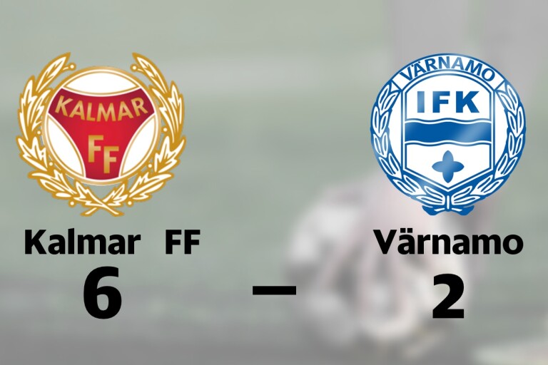 Kalmar FF vann hemma mot Värnamo