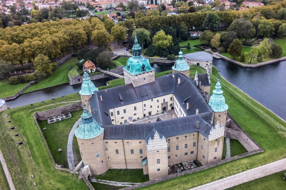 Kalmar slott – ett av världens 21 vackraste, enligt CNN. Arkivbild