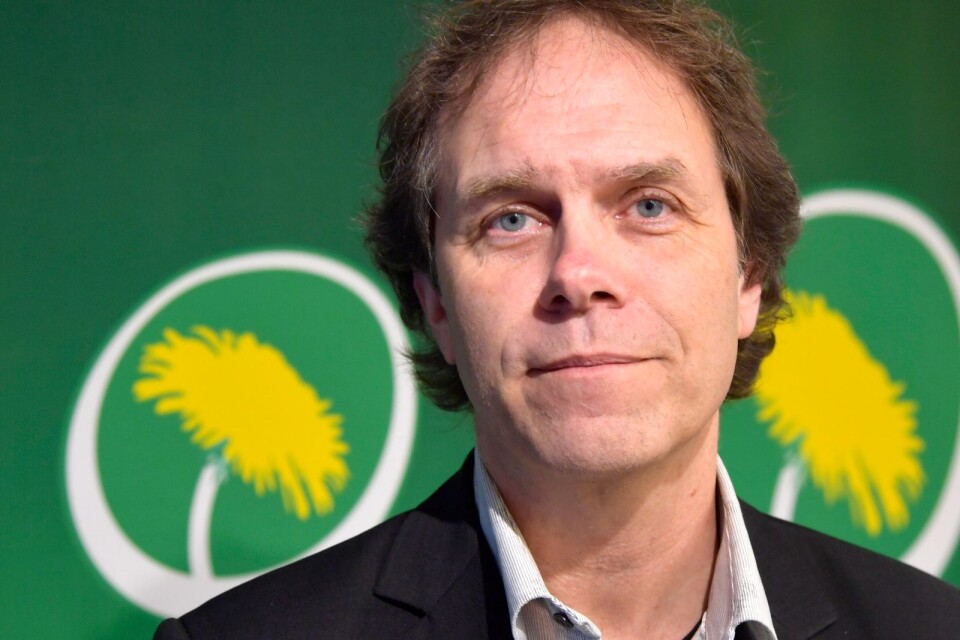 Pär Holmgren, tidigare tv-meteorolog står främst på Miljöpartiets lista till nästa års Europaparlamentsval.