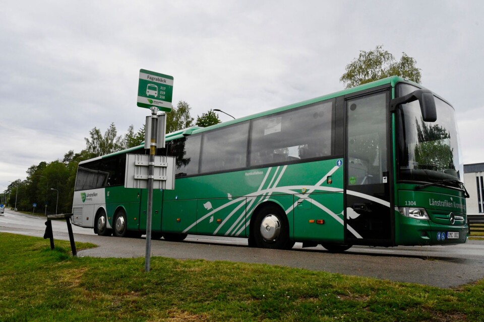 Buss Länstrafiken Kronoberg