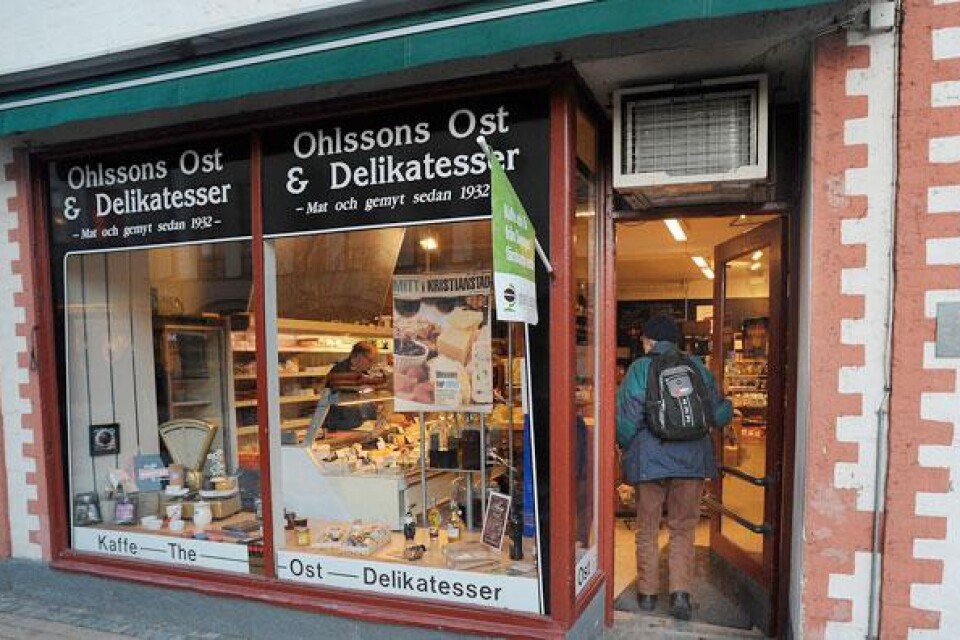 Ohlssons Ost är en av butikerna som anslutit sig till konceptet Unika Butiker.