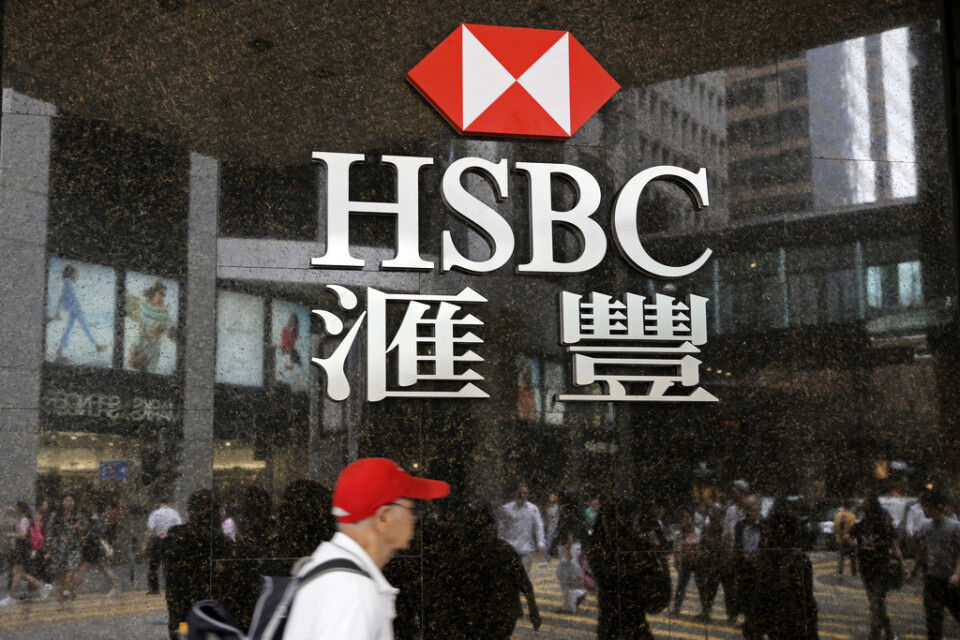 Storbanken HSBC ska göra sig av med tillgångar för cirka 970 miljarder. Arkivbild.
