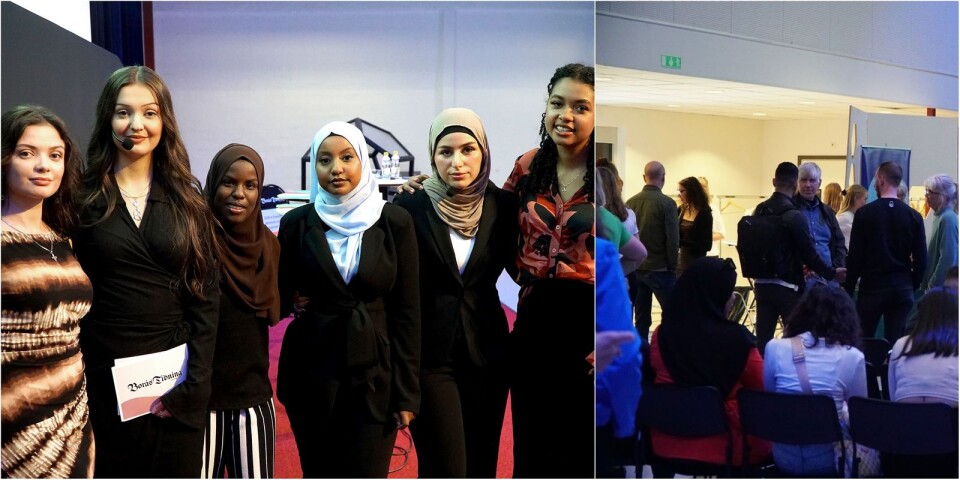 Borås: Unga tjejernas valevent lockade många – ”Vi måste visa att våra röster räknas”