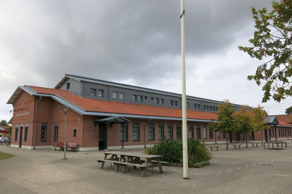 Emanuelskolan i Sjöbo.
