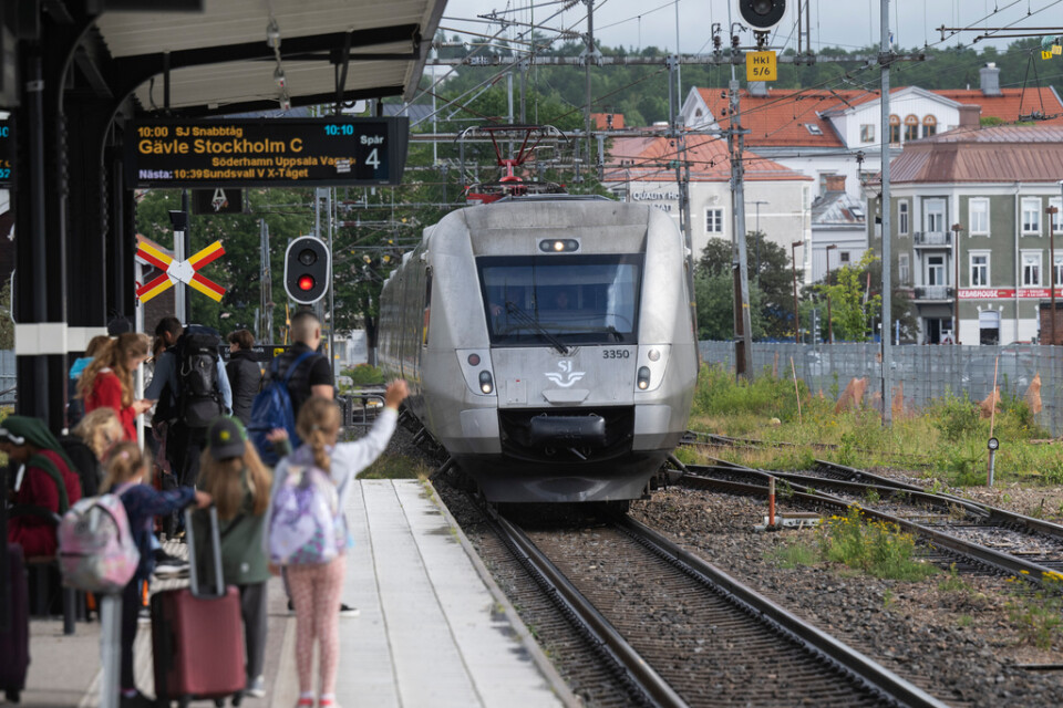 Från och med i december blir det fler avgångar mellan Linköping och Gävle. Arkivbild.