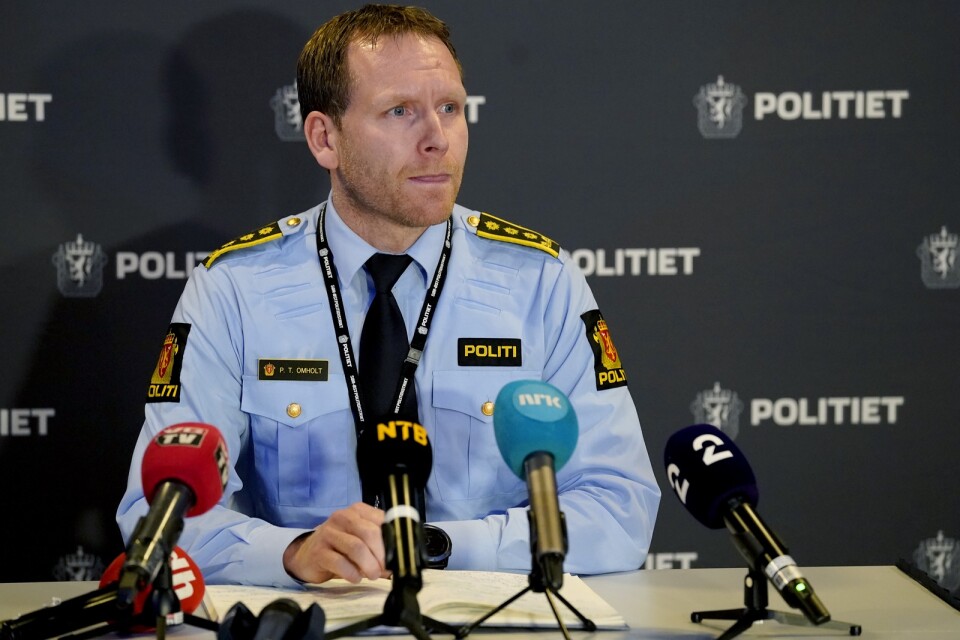 Polisinspektör Per Thomas Omholt.