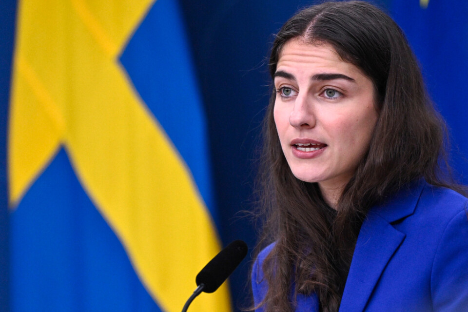 Klimat- och miljöminister Romina Pourmokhtari (L).