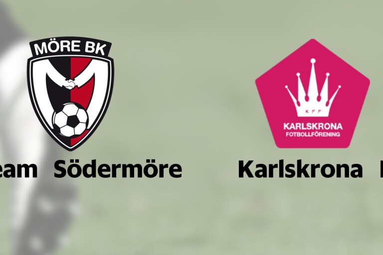Formsvagt Team Södermöre möter Karlskrona FF