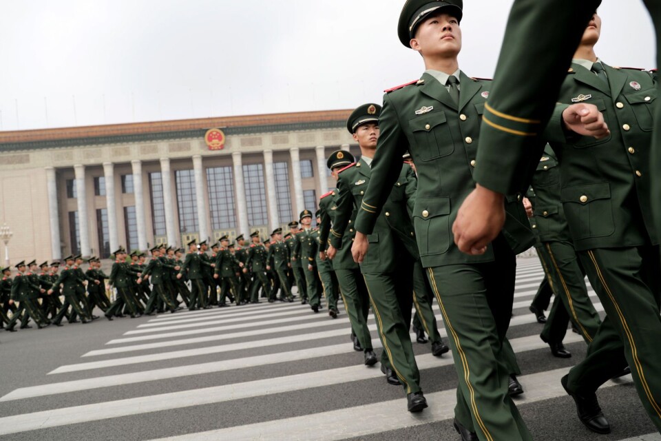 Kinesisk militär ska finnas på ”jordens alla hörn”, enligt kommunistpartiet.