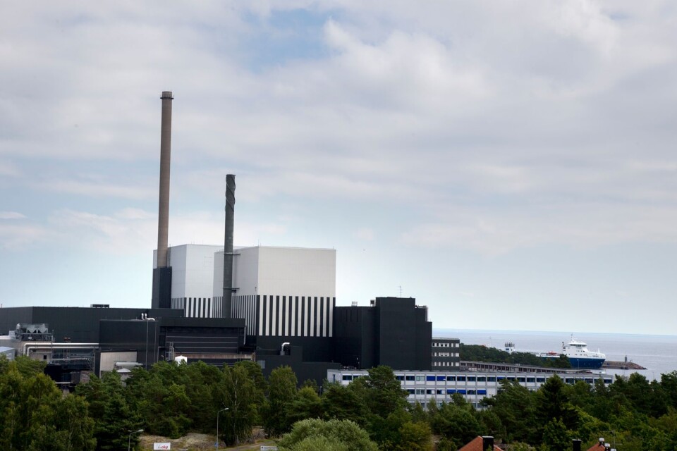 Kärnkraftverken i Oskarshamn.
