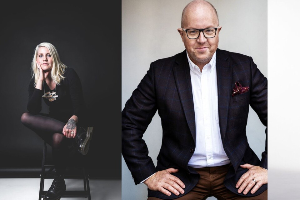 Emma Knyckare (t v), Anders Jansson och Jan Bylund blir talare på Sölvesborgs näringslivsdag den 10 maj.