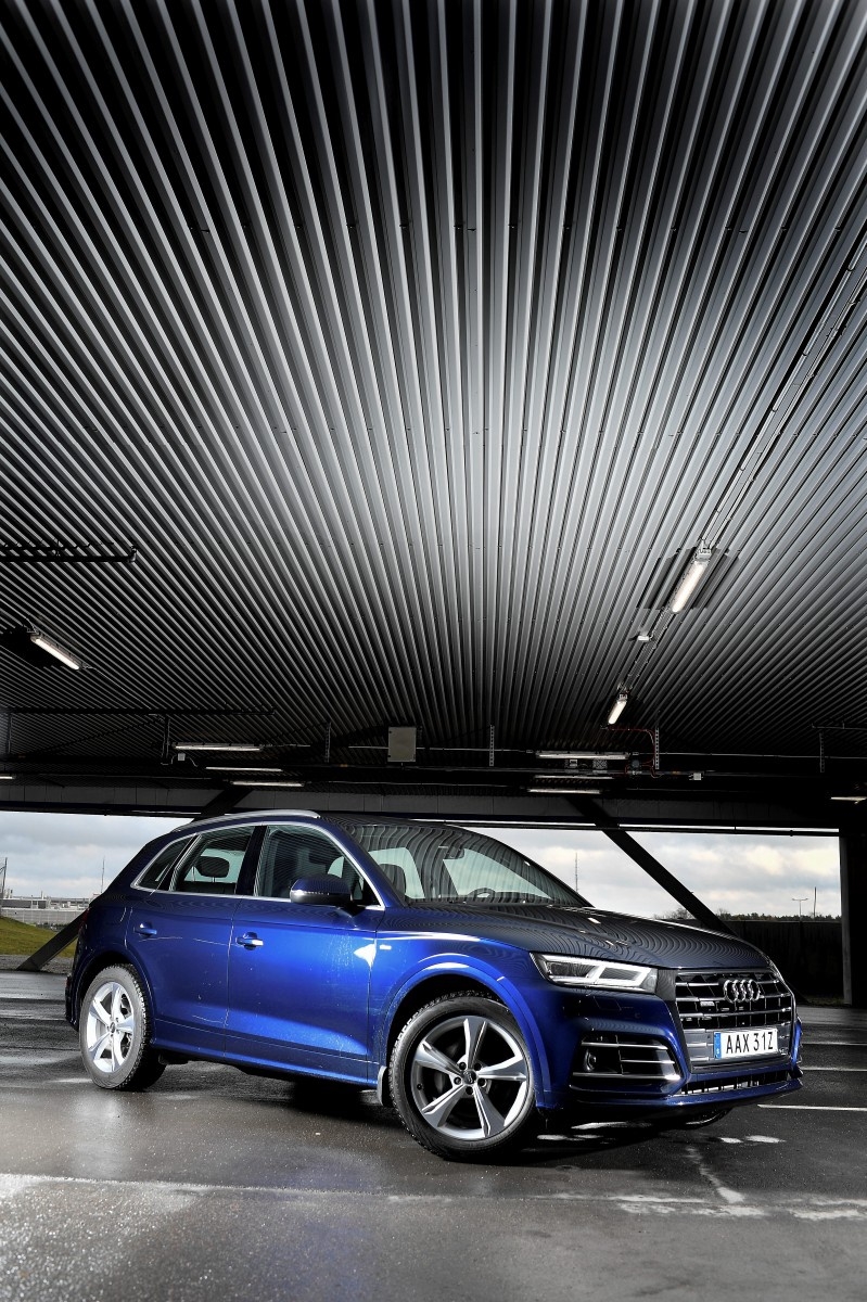 Audi Q5 kvalar in i samma storleks- och prisklass som BMW X3 och Volvo XC60.
Foto: Anders Wiklund/TT