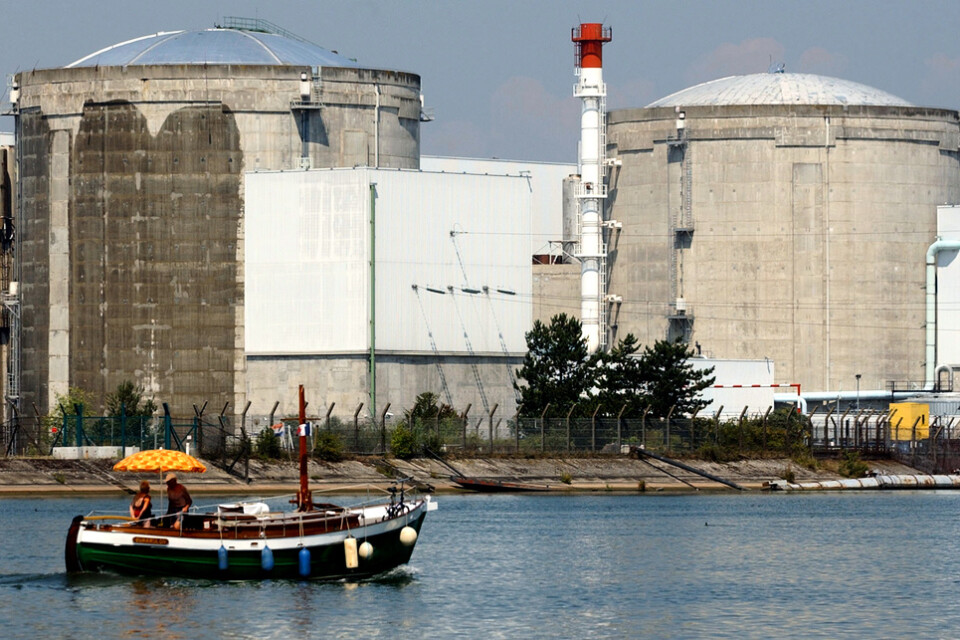Två reaktorer i Fessenheim i östra Frankrike är på väg att stängas i år. Arkivbild