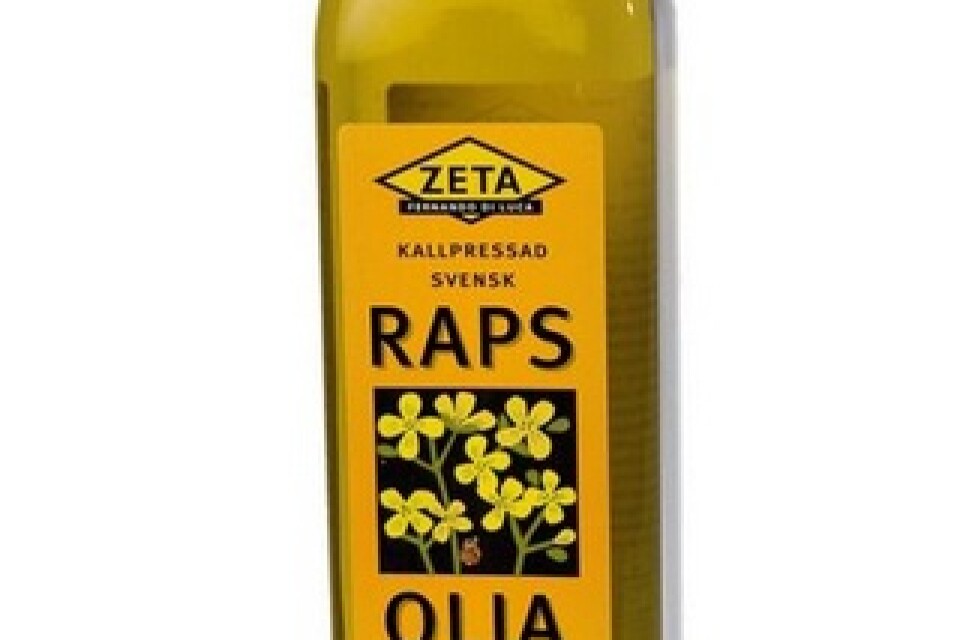 Fettsyran Omega 6 finns i bland annat rapsolja och majsolja. Foto: Scanpix