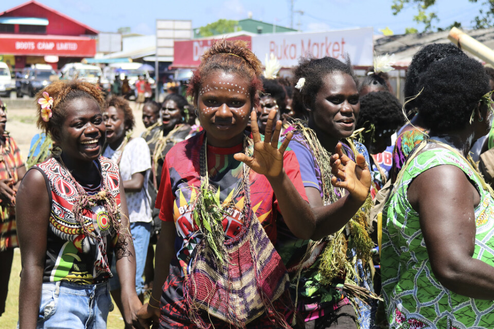 Under två veckor röstade invånarna i Bougainville om ökad autonomi eller fullständig självständighet från Papua Nya Guinea. Arkivbild.