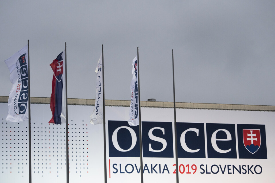 Utrikesministrarna i medlemsländerna inom Organisationen för säkerhet och samarbete i Europa (som förkortas OSCE på engelska) har träffats i Slovakiens huvudstad Bratislava.