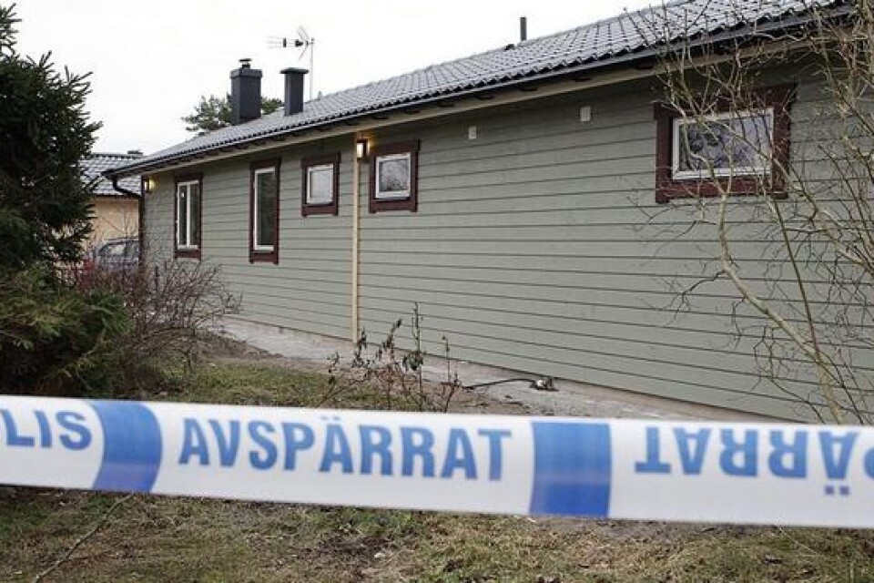Enligt Skånepolisen uppträdde den 57-årige mannen hotfullt med kniv mot poliser som kom till mannens stuga. Bild: Claes Nyberg