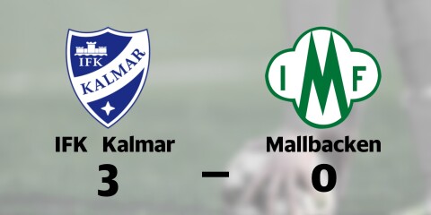 IFK Kalmar segrade mot Mallbacken på hemmaplan