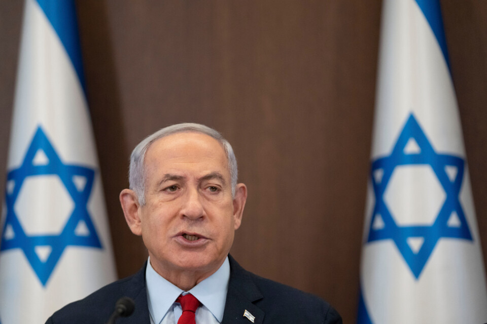 Israels president Benjamin Netanyahu. Arkivbild.