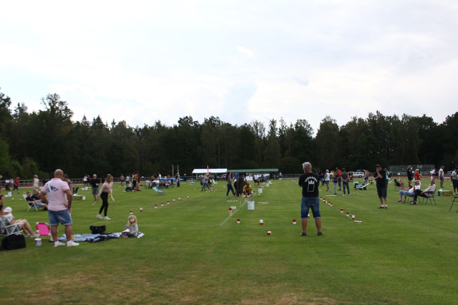 Mästerskapet i kubb spelas på Åkrahälls idrottsplats.