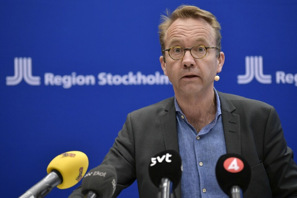 Björn Eriksson, hälso- och sjukvårdsdirektör i Region Stockholm. Arkivbild.