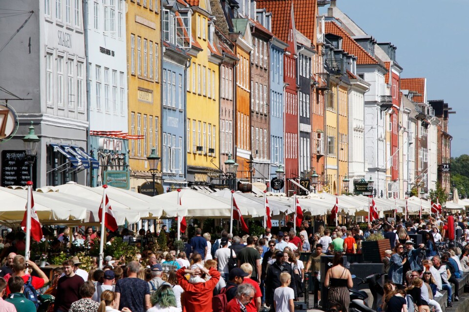 København och Nyhavn – ett välbesökt turistmål.