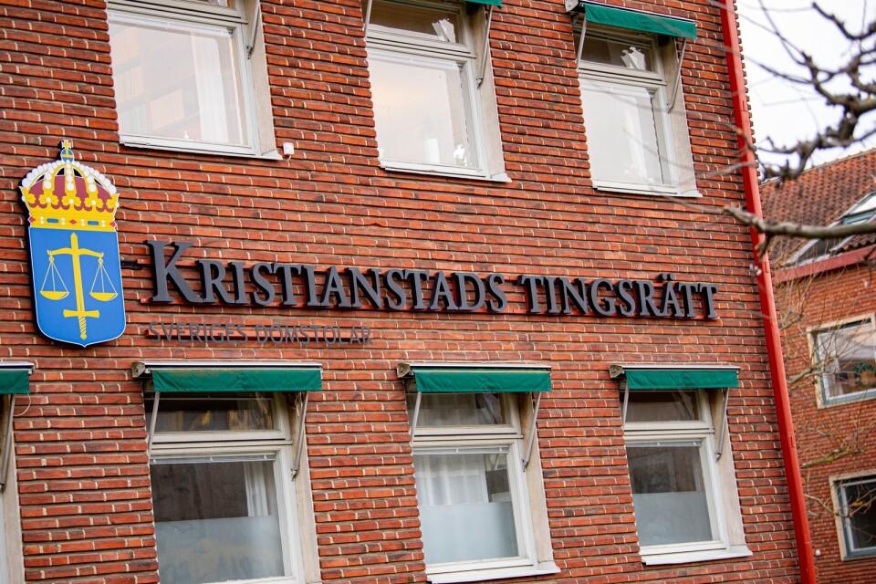Tingsrätten i Kristianstad.