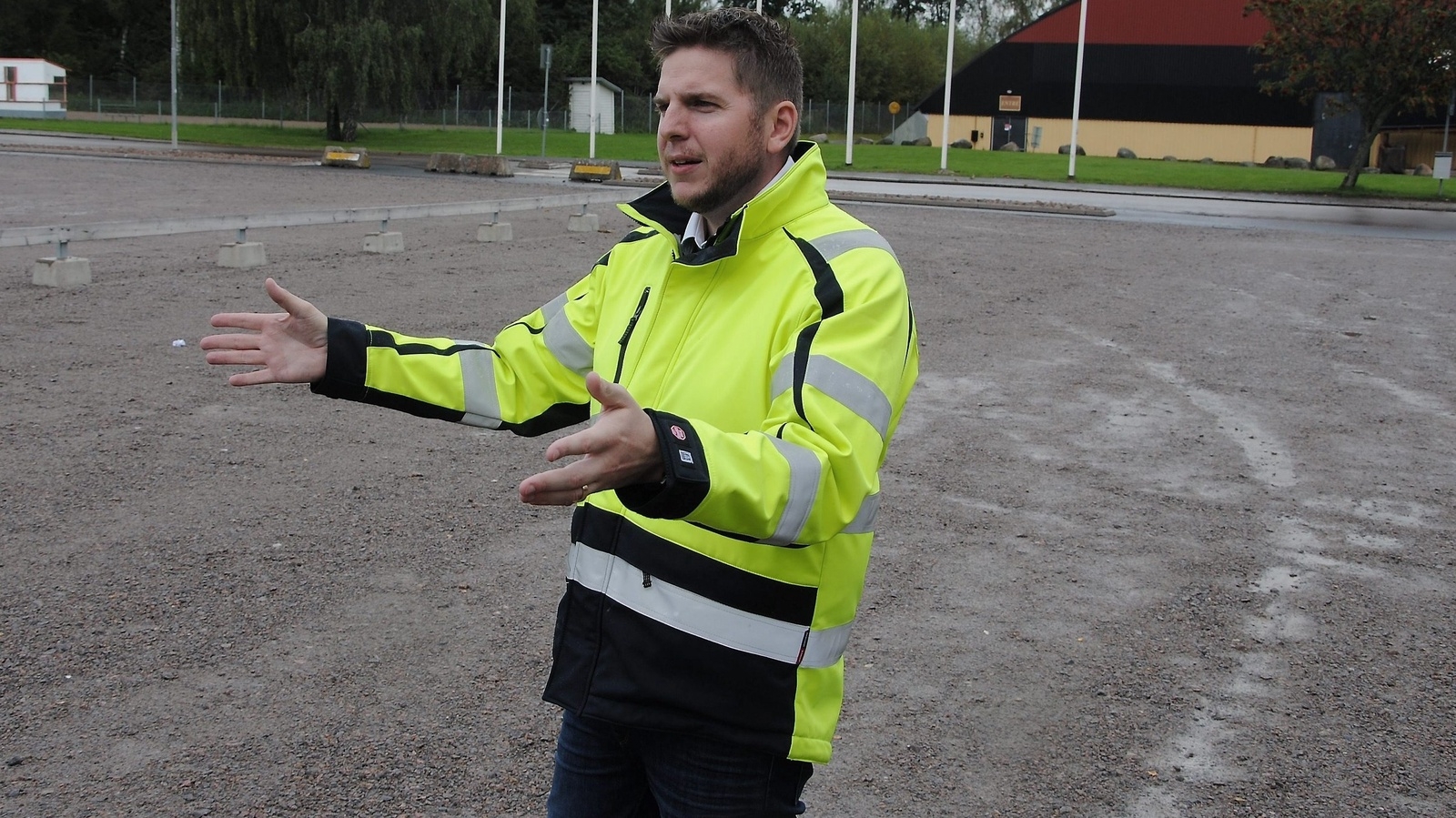 Anders Edwall, fastighetschef i Osby kommun, säger att kommunen hittat en köpare som vill förvalta gården. Foto: Peter Paulsson