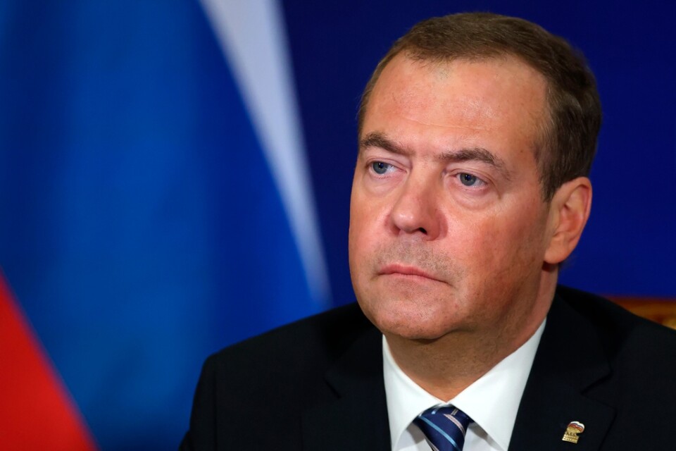Rysslands tidigare president Dmitrij Medvedev. Arkivbild.