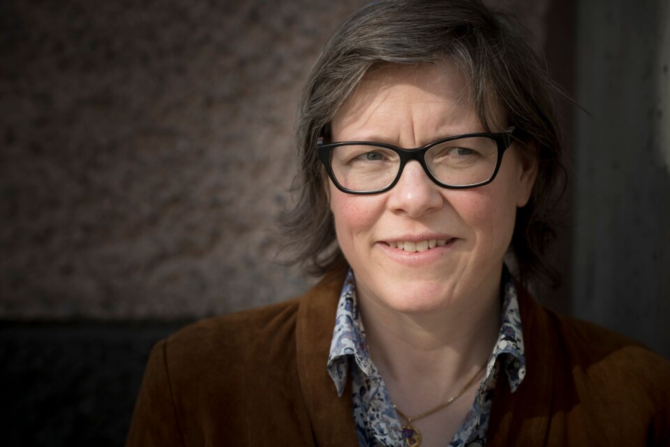 Författaren Lena Andersson är aktuell med romanen ”Sveas son”.