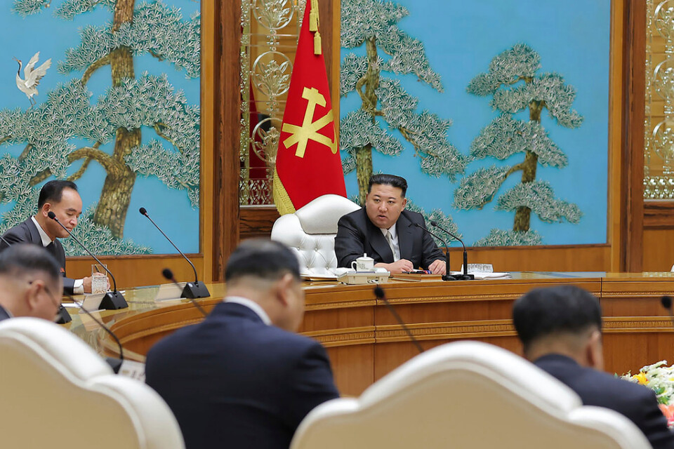 Nordkoreas diktator Kim Jong-Un. Arkivbild.