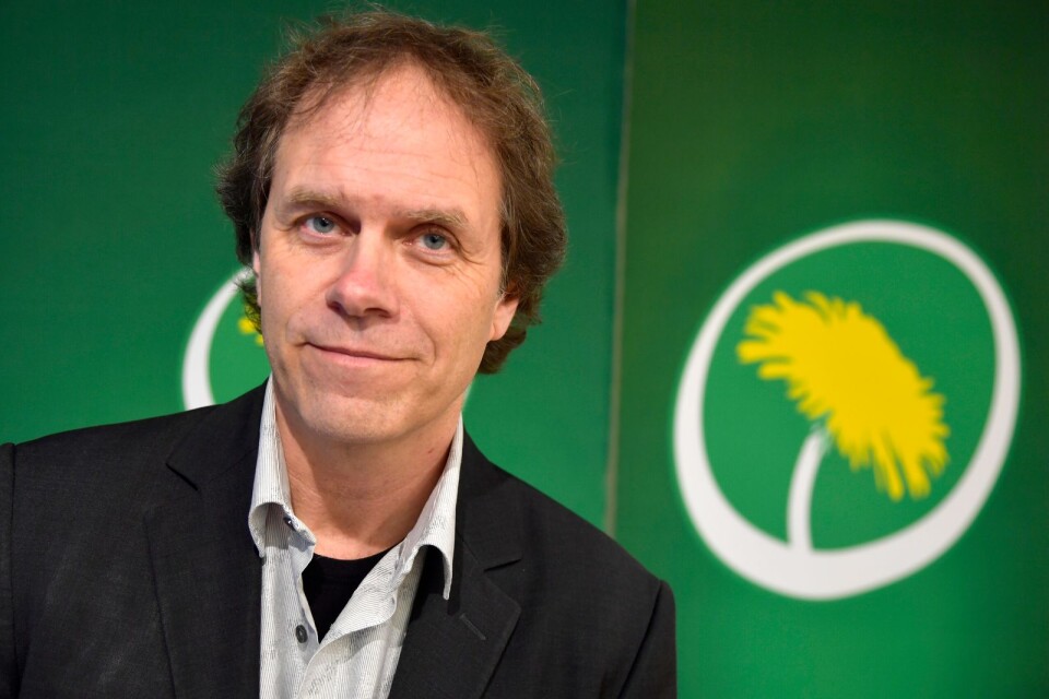 Pär Holmgren, tidigare tv-meteorolog nominerad till en topposition på Miljöpartiets lista till nästa års Europaparlamentsval.