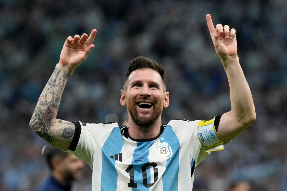 Argentinas Lionel Messi hoppas ta sitt lag till final.