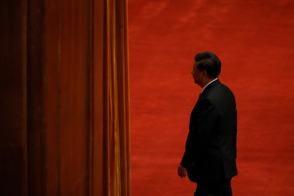 Kinas president Xi Jinping väntas inte dyka upp på klimatmötet i Glasgow. Arkivbild.