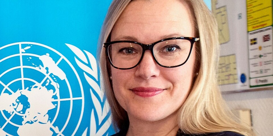 Svenska FN-förbundets ordförande Annelie Börjesson.