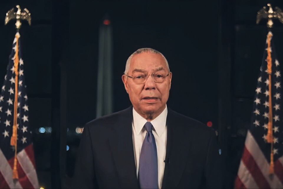 USA:s tidigare utrikesminister Colin Powell.Arkivbild.