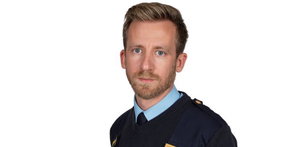 Calle Persson, polisens presstalesperson.
