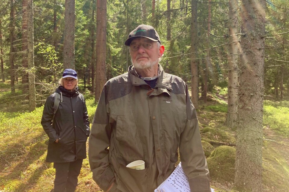 Arne Karlsson har jobbat i skogen i 66 år och tänker fortfarande på framtiden.