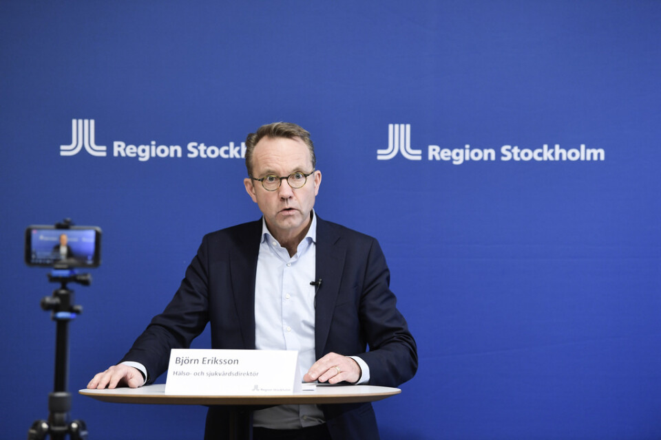 Region Stockholm går upp i förstärkningsläge, meddelar hälso- och sjukvårdsdirektören Björn Eriksson. Arkivbild.