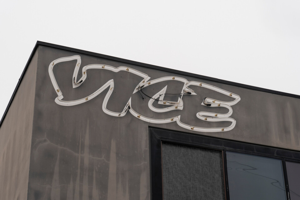 Vice Medias kontor i Los Angeles, USA. Arkivbild.