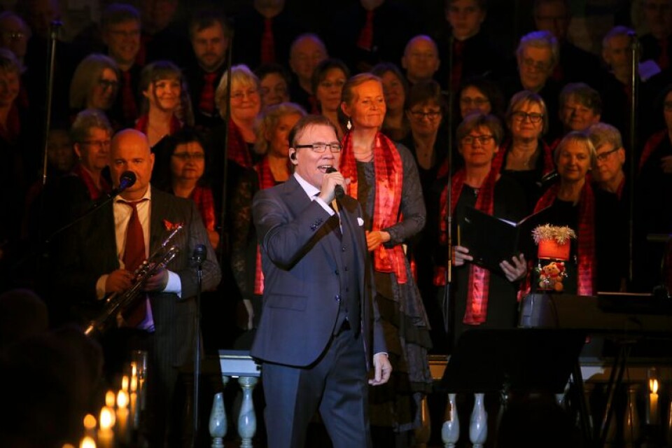 Bild från julkonserten i Fränninge  2016.