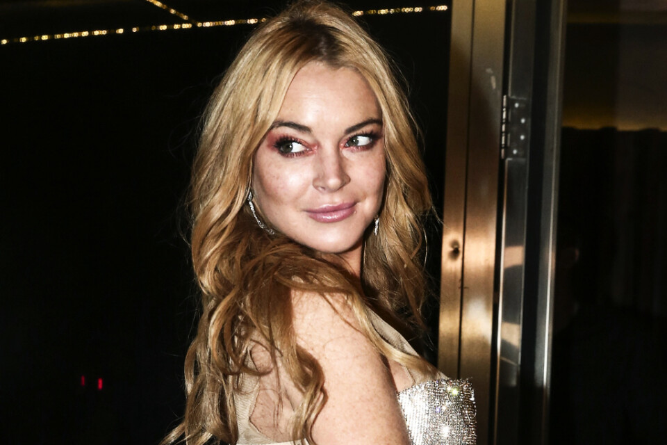 Lindsay Lohan släpper ny musik. Arkivbild.