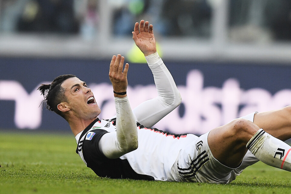 Cristiano Ronaldo firar ett Juventusmål – en vanlig syn för tillfället. Den portugisiske stjärnan gjorde mål, två stycken dessutom, för nionde matchen i rad i 3–0-segern över Fiorentina.
