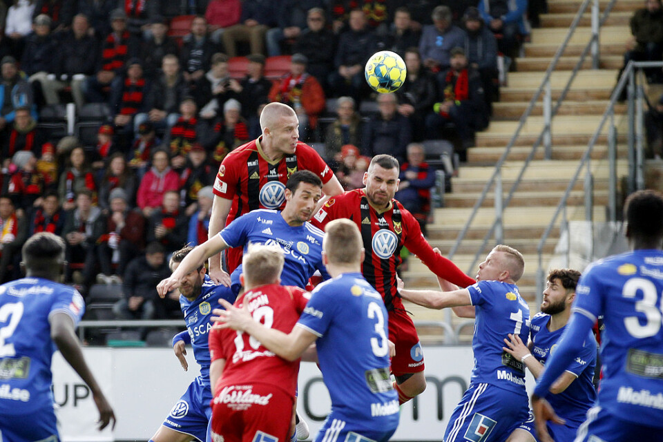 Varken Östersund eller Sundsvall vann en allsvensk match i maj. När de båda möttes slutade matchen 1–1.