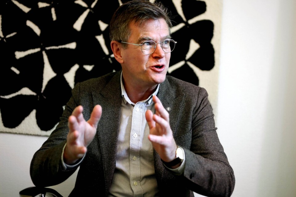 Peter Aronsson, Linnéuniversitetets rektor.