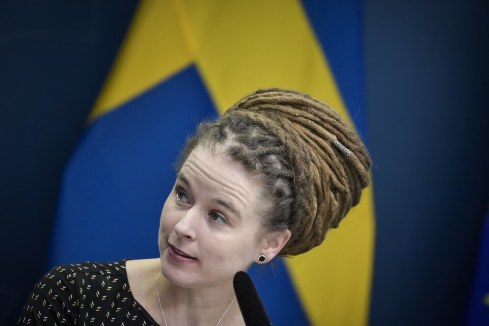 Kulturminister Amanda Lind (MP). Arkivbild.