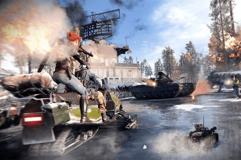 "Call of duty: Black ops cold war" innehåller såklart ett fartfyllt flerspelarläge också. Pressbild.