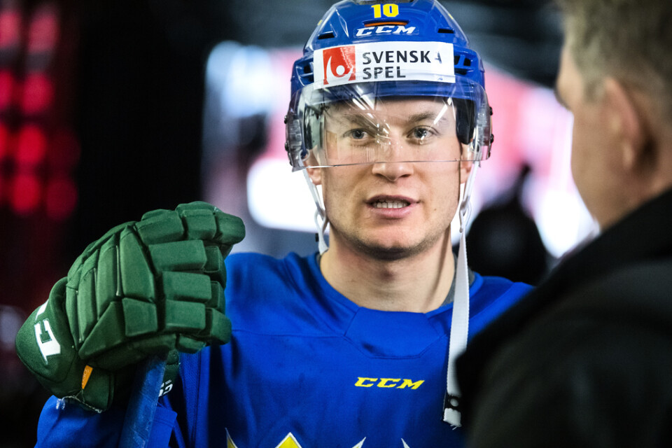 Marcus Nilsson har gjort succé i både SHL och i Tre Kronor, men uppges nu vara klar för KHL. Arkivbild.